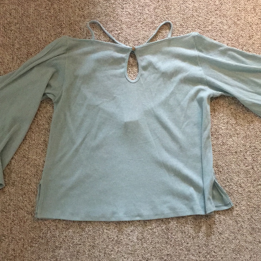 Off shoulder top with straps